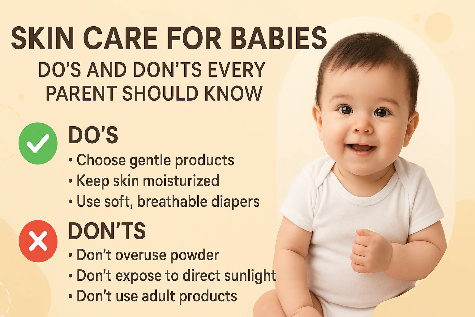 Skin Care for Babies: Do’s and Don’ts Every Parent Should Know