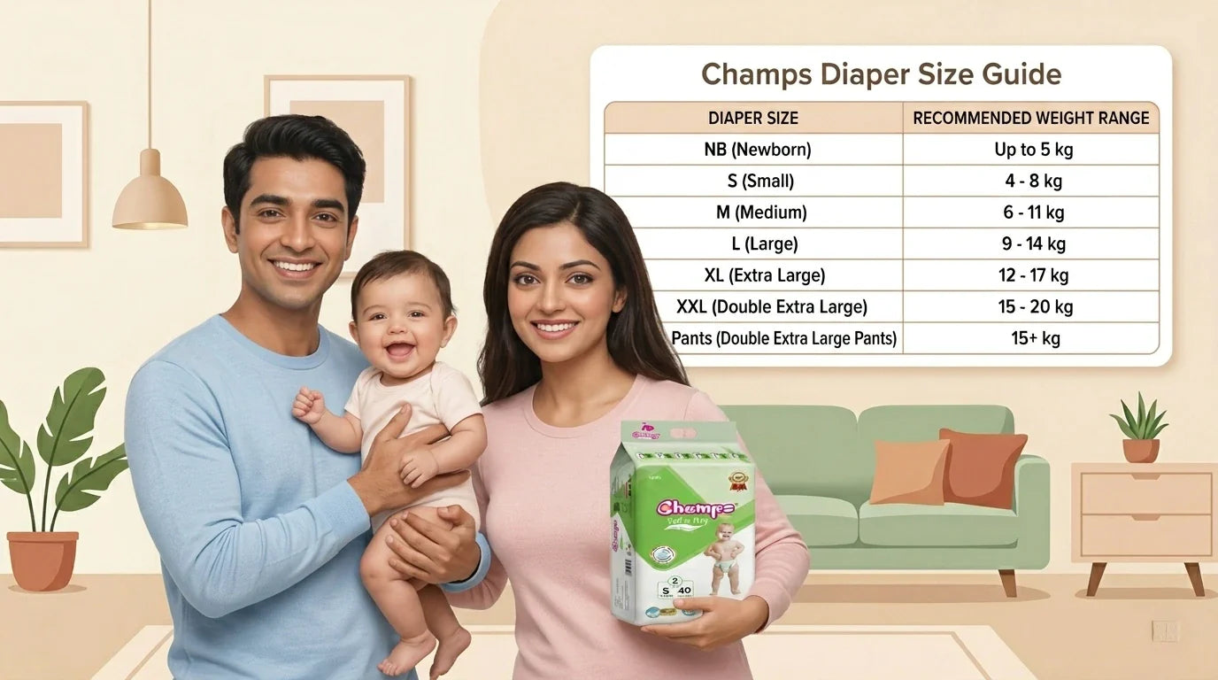 How to Choose the Right Diaper Size for Your Baby