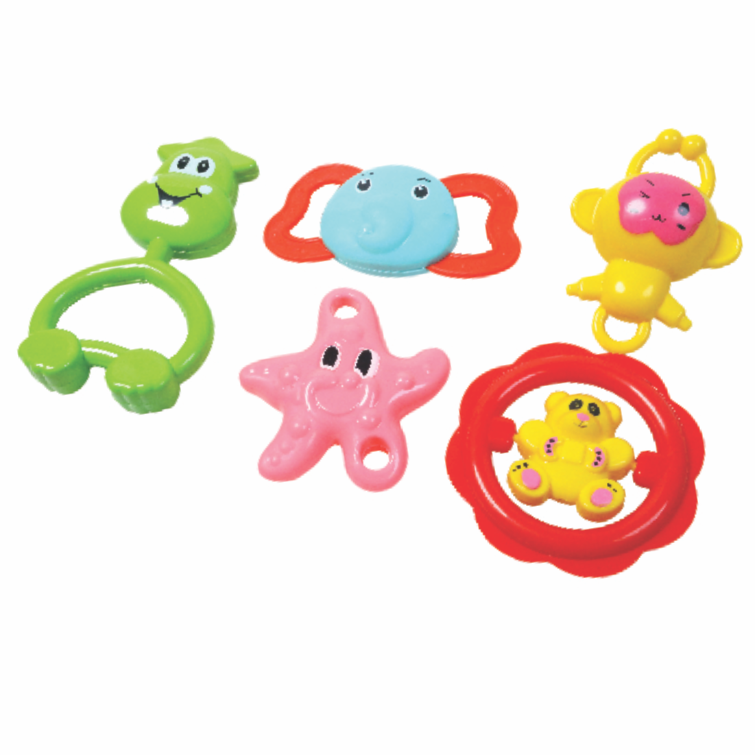 5 PCS. RATTLE SET